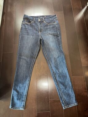 Seven7 Dark Blue Skinny Jeans